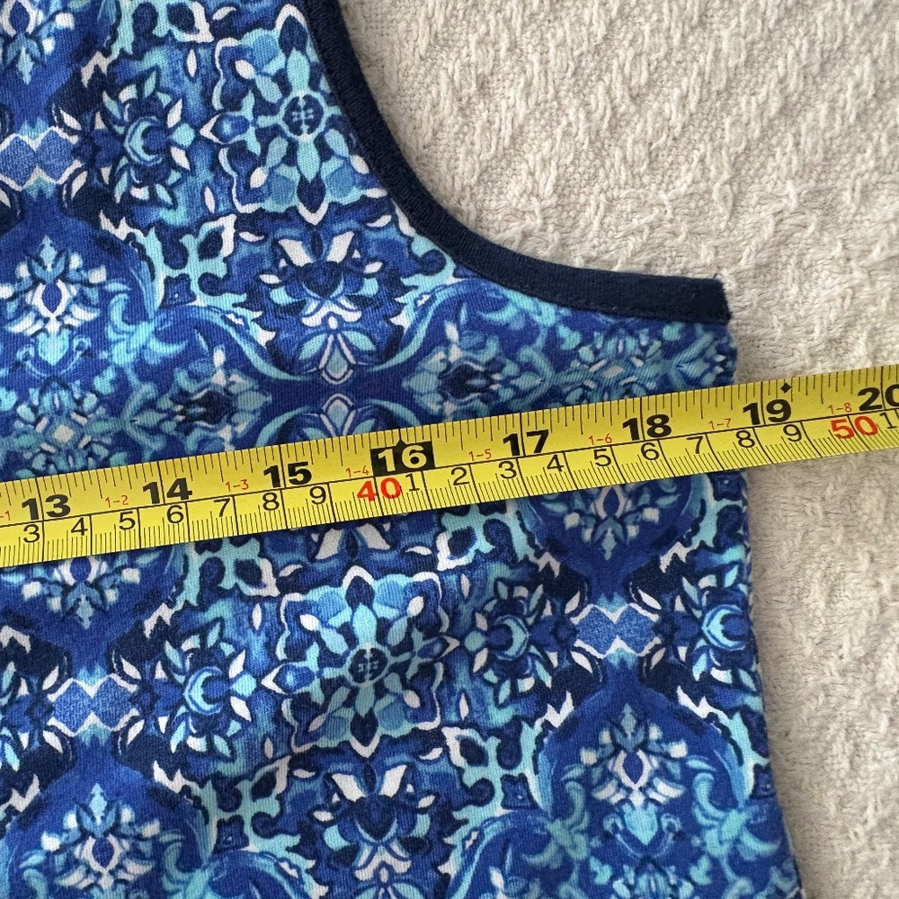 Lands End sleeveless summer dress, Size M - Picture 6 of 8